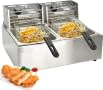 Froth & Flavor Double Tank 12L Electric Deep Fryer