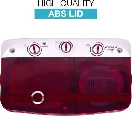 Sansui SISA65A5R 6.5 kg Semi Automatic Washing Machine