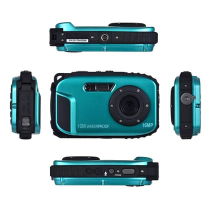 Andoer 16MP LCD Waterproof Digital Video Camera Mini Camcorder