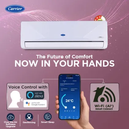Carrier CAI19XD3R36W0 1.5 Ton 3 Star Inverter Split AC