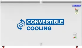 Blue Star HT2-M425 391 L Double Door Deep Freezer