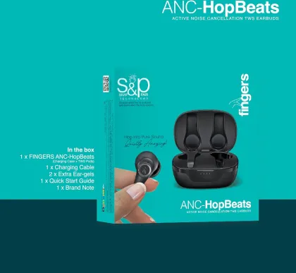 Fingers ANC-HopBeats True Wireless Earbuds