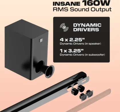 Wings CentreStage 3000 160W Bluetooth Soundbar - image 3