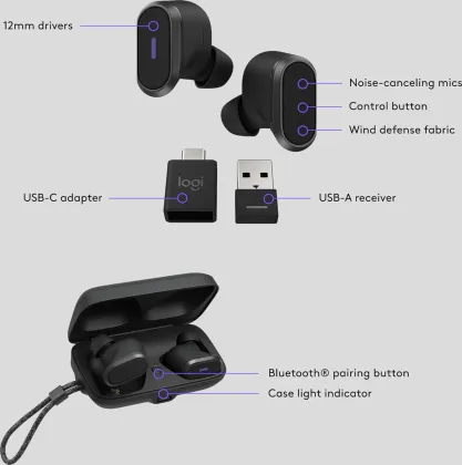 Logitech Zone True Wireless Earbuds