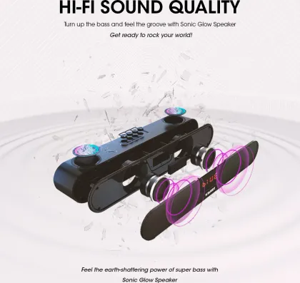 Kivart Sonic Glow 16W Bluetooth Speaker