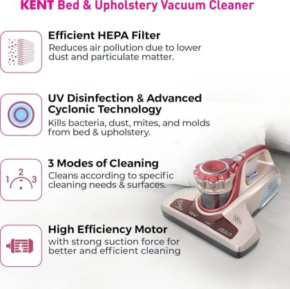 KENT Bed & Upholstery 16002 Vacuum Cleaner