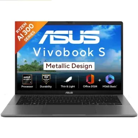 Asus VivoBook S14 M3407KA-SF047WS Laptop (AMD Ryzen AI 7 350/ 16GB/ 512GB SSD/ Windows 11)