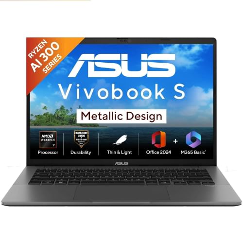 Asus VivoBook S14 M3407KA-SF049WS Laptop (AMD Ryzen AI 7 350/ 16GB/ 1TB SSD/ Windows 11)