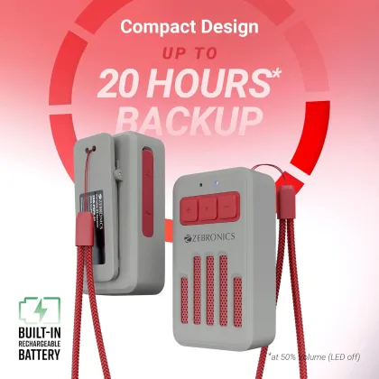 Zebronics Clipper 4W Bluetooth Speaker