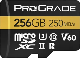 Prograde R 256GB Micro SDXC UHS-II Memory Card