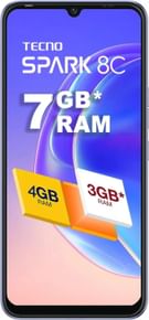 Tecno Spark 8C (4GB RAM + 64GB) vs Realme C30s (4GB RAM + 64GB)