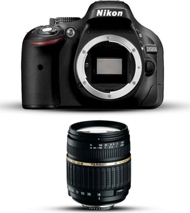 Nikon D5200 with Tamron 18-200mm Lens