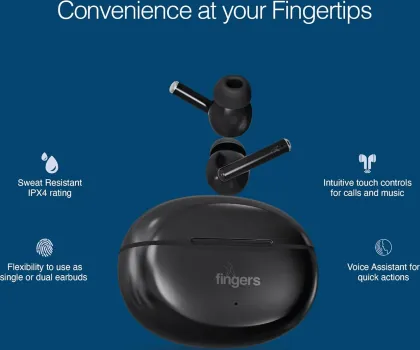 Fingers Go-Hi-3 True Wireless Earbuds
