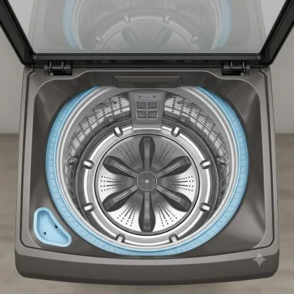 Lloyd Novante GLWT855N12SS 8.5 kg Fully Automatic Top Load Washing Machine