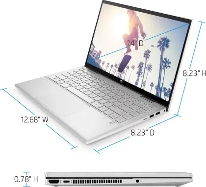 HP Pavilion x360 14-dy0190TU Laptop (11th Gen Core i3/ 8GB/ 256GB SSD/ Win11 Home)