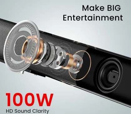 Portronics Pure Sound 104 100W Bluetooth Soundbar
