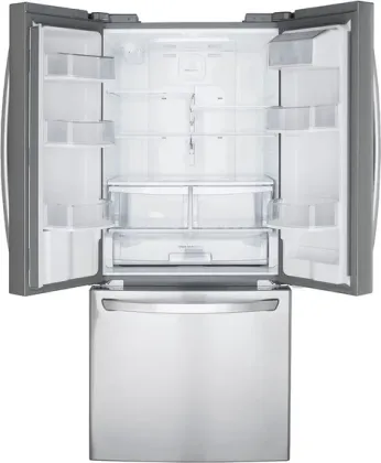 LG LFDS22520S 22 Cu Ft French Door Refrigerator