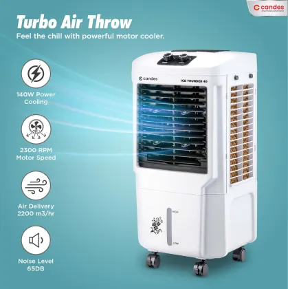 Candes Ice Thunder 40 L Personal Air Cooler