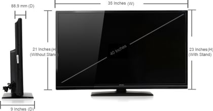Sansui SKF40HH 99cm (39) LED TV (HD Ready)