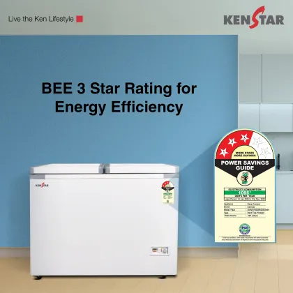 Kenstar 300VCF3DDKS25V1 333 L Double Door Deep Freezer