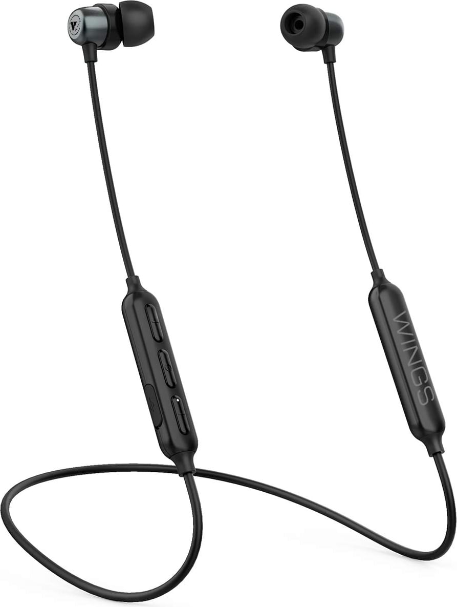 Wings black glide online neckband