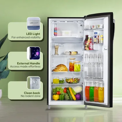 Haier HED-2263CKI-N 205 L 3 Star Single Door Refrigerator