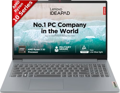 Lenovo IdeaPad Slim 3 82XQ01VYIN Laptop (AMD Ryzen 3 30/ 8GB/ 512GB SSD/ Win11 Home)