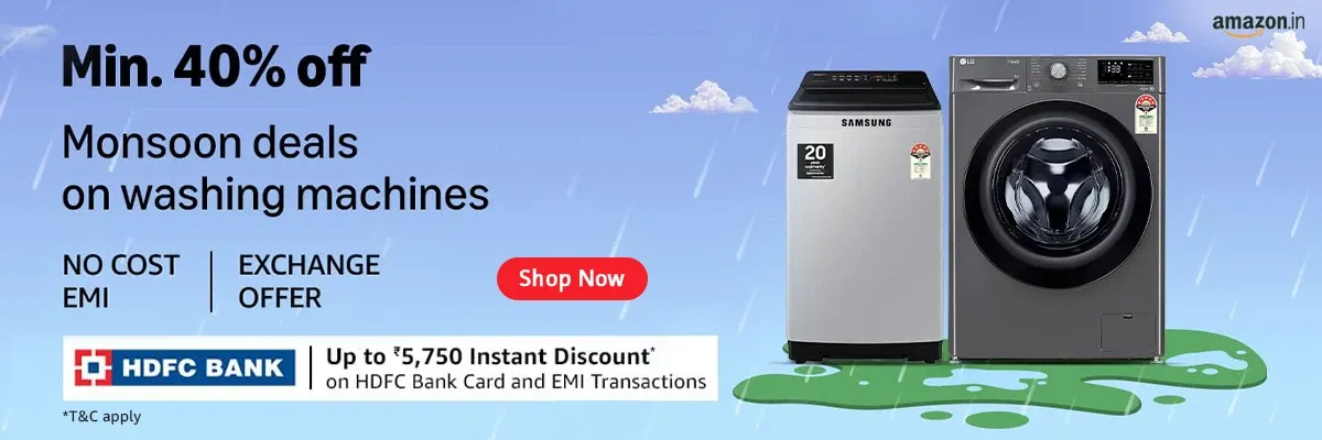 Amazon Washers Sale