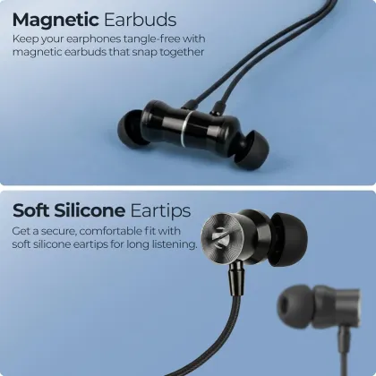 Zebronics Buds C12 Type-C Wired Earphones