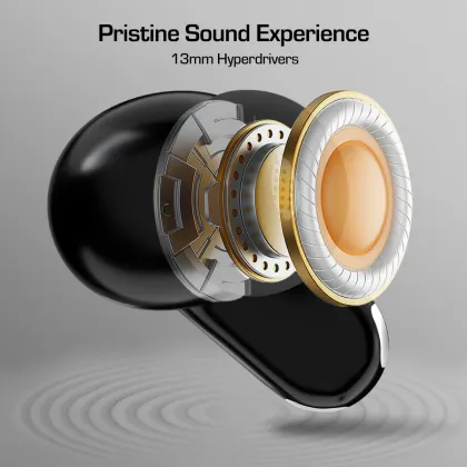 pTron Bassbuds Zen ANC True Wireless Earbuds