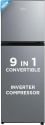 Midea MDRT324FGI50 233 L 2 Star Double Door Refrigerator