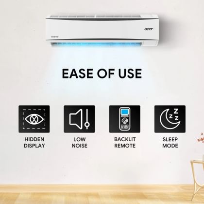 Acer AR15SIN5GMEC 1.5 Ton 5 Star 2023 Inverter Split AC