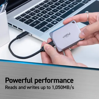 Crucial X9 Pro 1TB External Solid State Drive - image 3