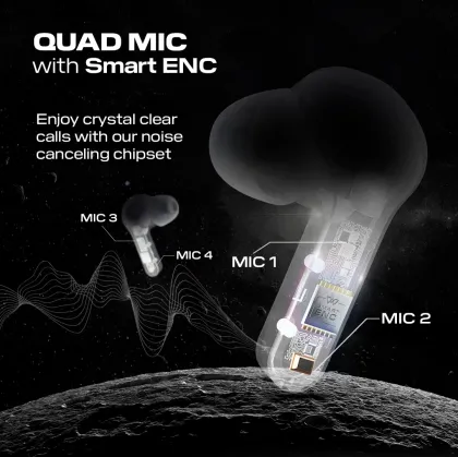 Wings Phantom 345 True Wireless Earbuds