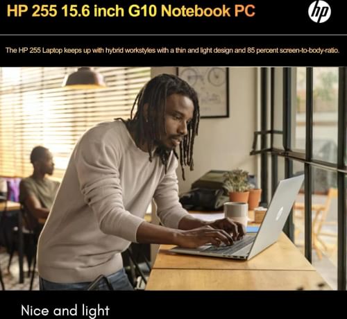 HP 255 G10 Laptop (AMD Ryzen 3 7330U/ 16GB/ 1TB SSD/ Win11)