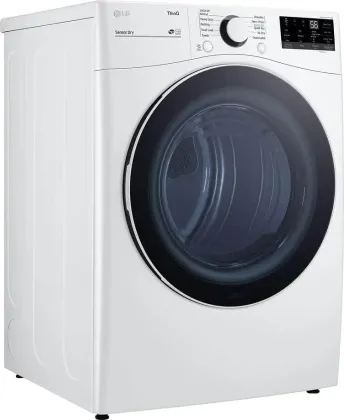 LG DLE3600W 7.4 cu ft Fully Automatic Front Load Dryer