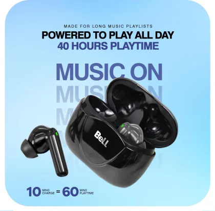 Bell Chrome Pods True Wireless Earbuds
