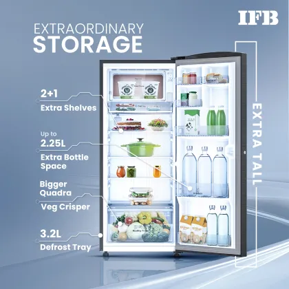 IFB IFBDC-2324IKSU 206 L 4 Star Single Door Refrigerator