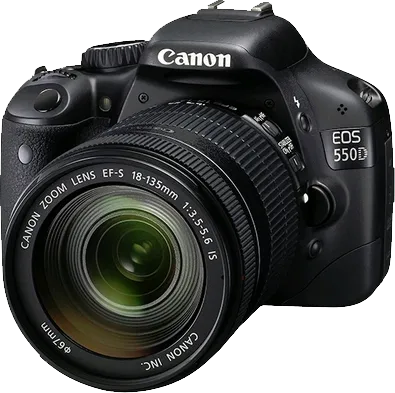 Canon EOS 550D SLR (Kit II EF-S 18-135 IS Lens)
