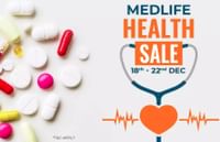 MedLife Health Sale: FLAT 25% & 22% OFF on All Orders + Extra Cashback on Paytm