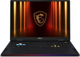 MSI Raider 18 HX AI A2XWIG-014US Gaming Laptop (Intel Core Ultra 9-285HX/ 64GB/ 4TB SSD/ Win11 Home/ 16GB Graphics RTX 5080)