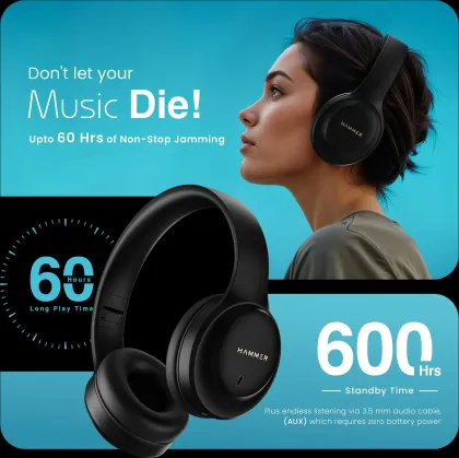 Hammer Bash Plus Wireless Headphones
