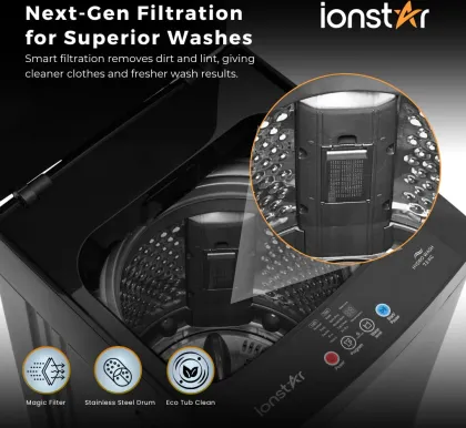 Ionstar 75HYDRO-G6BG-N1 7.5 kg Fully Automatic Top Load Washing Machine