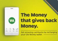 Get Assured Rs. 100 Cashback when you Recharge Ola Money