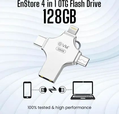 EVM Enstore 128 GB 4 in 1 OTG Flashdrive - image 3