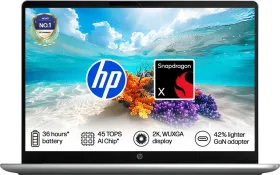 HP Omnibook 3 14-hz0024QU Laptop (Qualcomm Snapdragon X X1-26-100/ 16GB/ 512GB SSD/ Win11 Home)