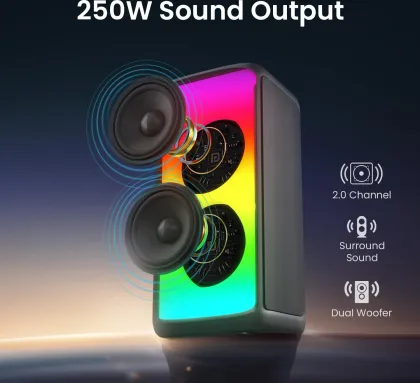 Portronics Iron Beats 250W Bluetooth Speaker