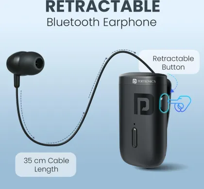 Portronics Harmonics Klip 6 Bluetooth Headset