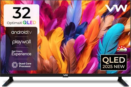VW OptimaX Series 32 inch HD Ready Smart QLED TV (VW32AQ1)
