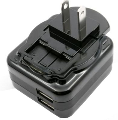 JOY BCC101 PowerQ 4.2A (2100mA x 2) USB Dual Port International Travel Charger with EU, UK, AU, US Plugs